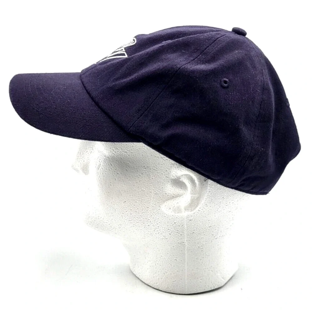 Blue 9/11 Twin Towers Firefighter Memorial Cap 100% Cotton One Size